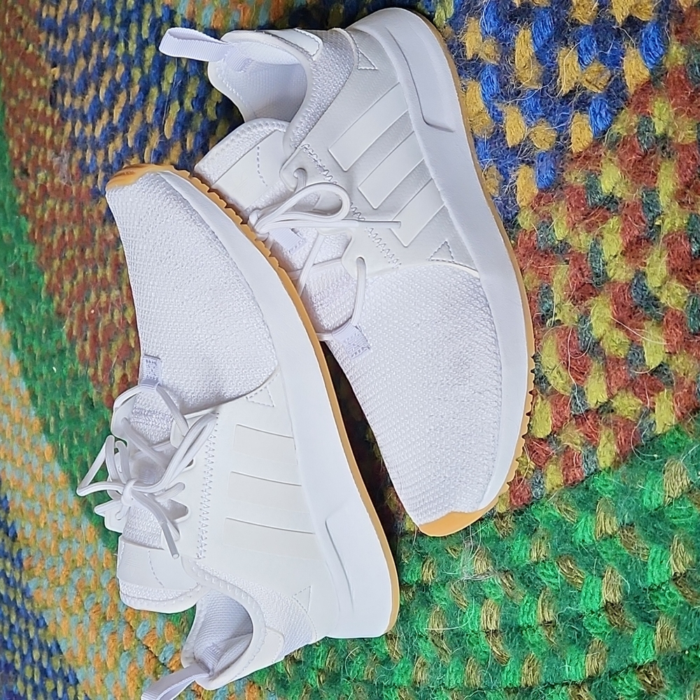 Adidas X PLR in white gum sneakers 7